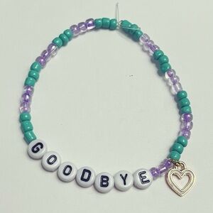 Sabrina Carpenter Beaded Friendship Bracelet - Goodbye
